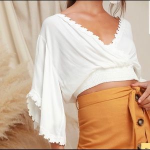 Lulus crop top